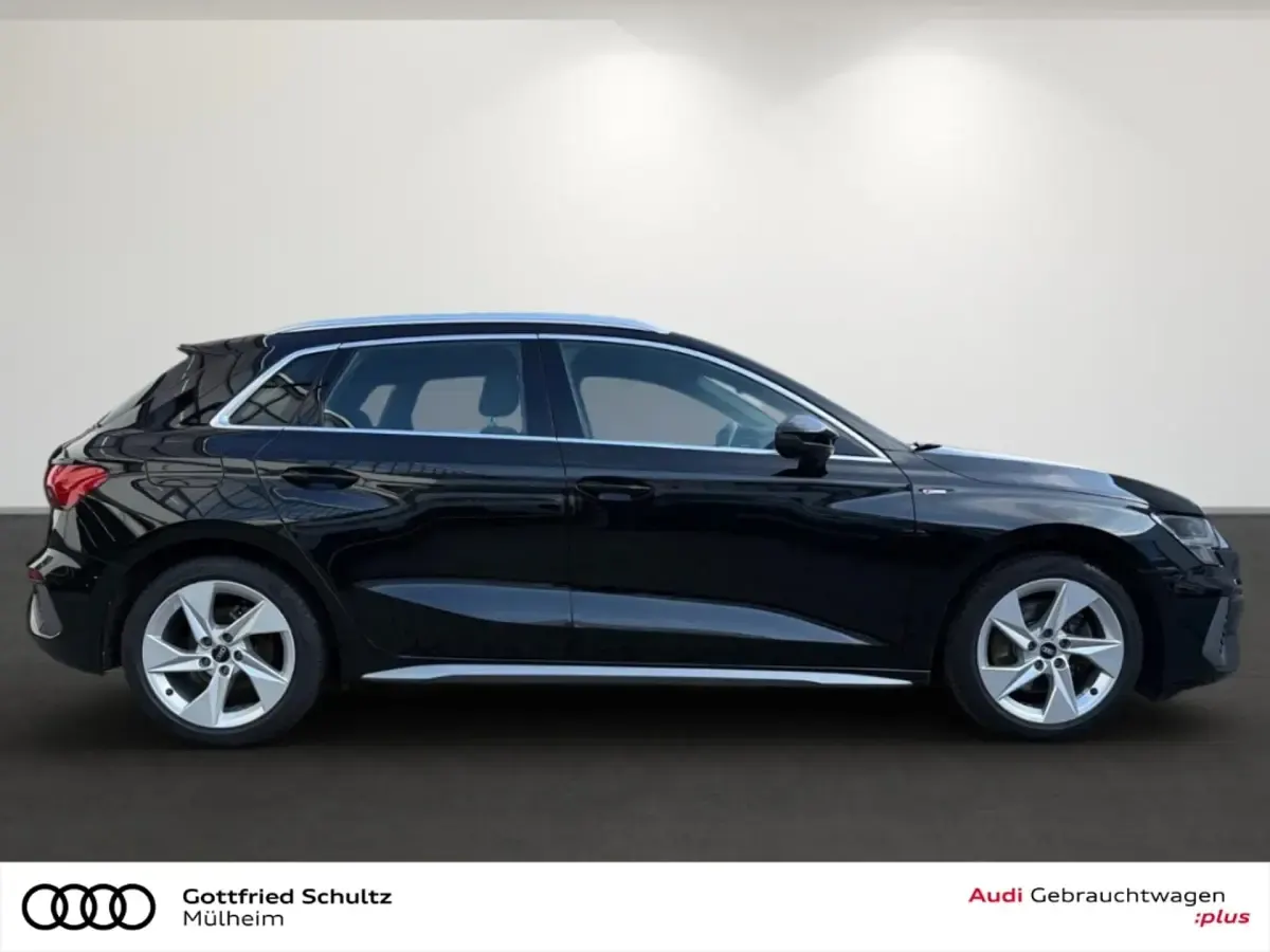 Usata Audi A3 S-Line 110 CV (80 kW) 2021 Nero Berlina
