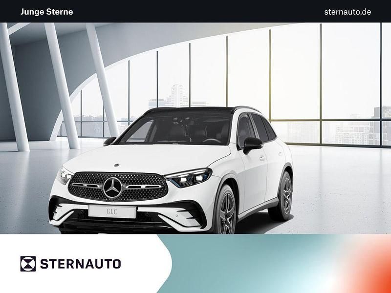 Unilack polarweiß Gebraucht 2024 Mercedes GLC220 AMG line SUV | 56.680 € (Guter Preis) - Bild 1/4