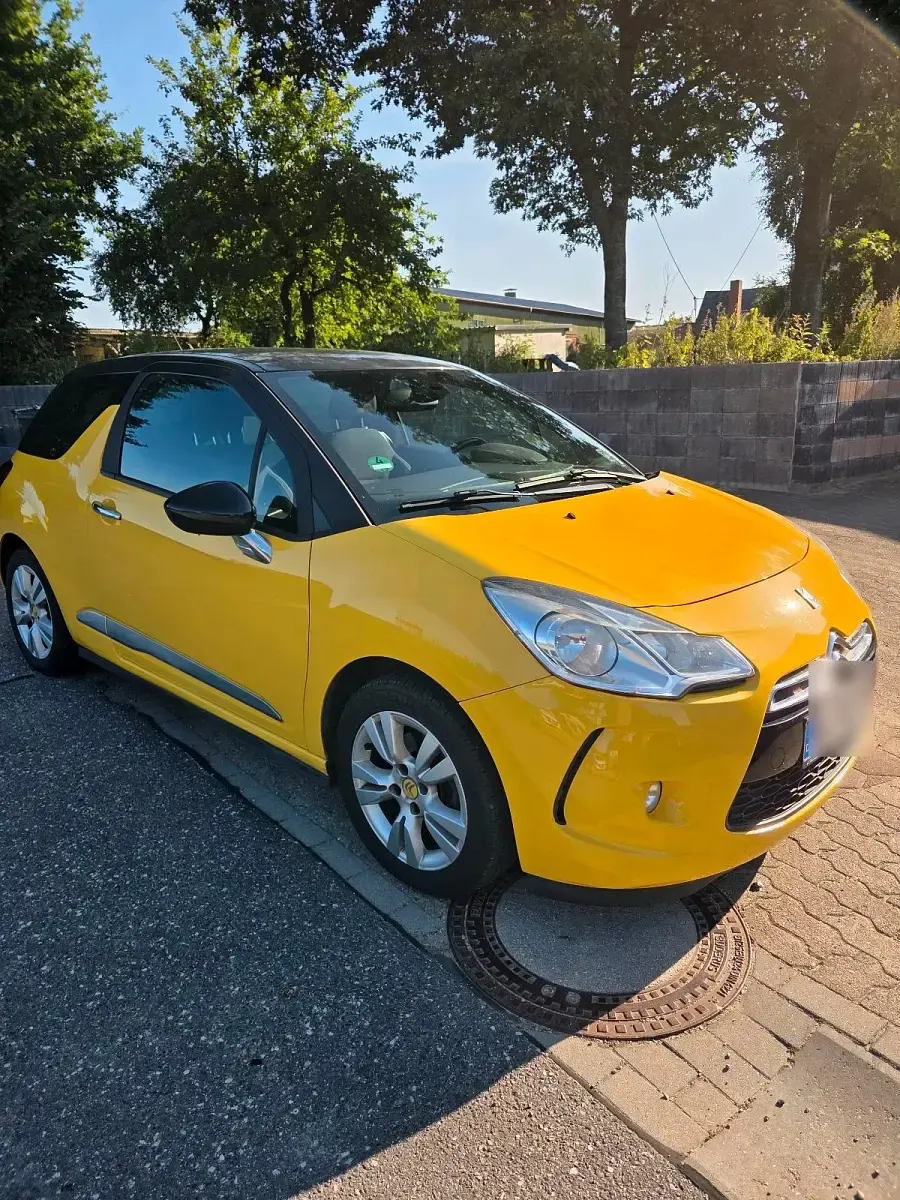 Gebraucht Citroën DS3 So Chic 120 PS (88 kW) 2010 Gelb Kleinwagen
