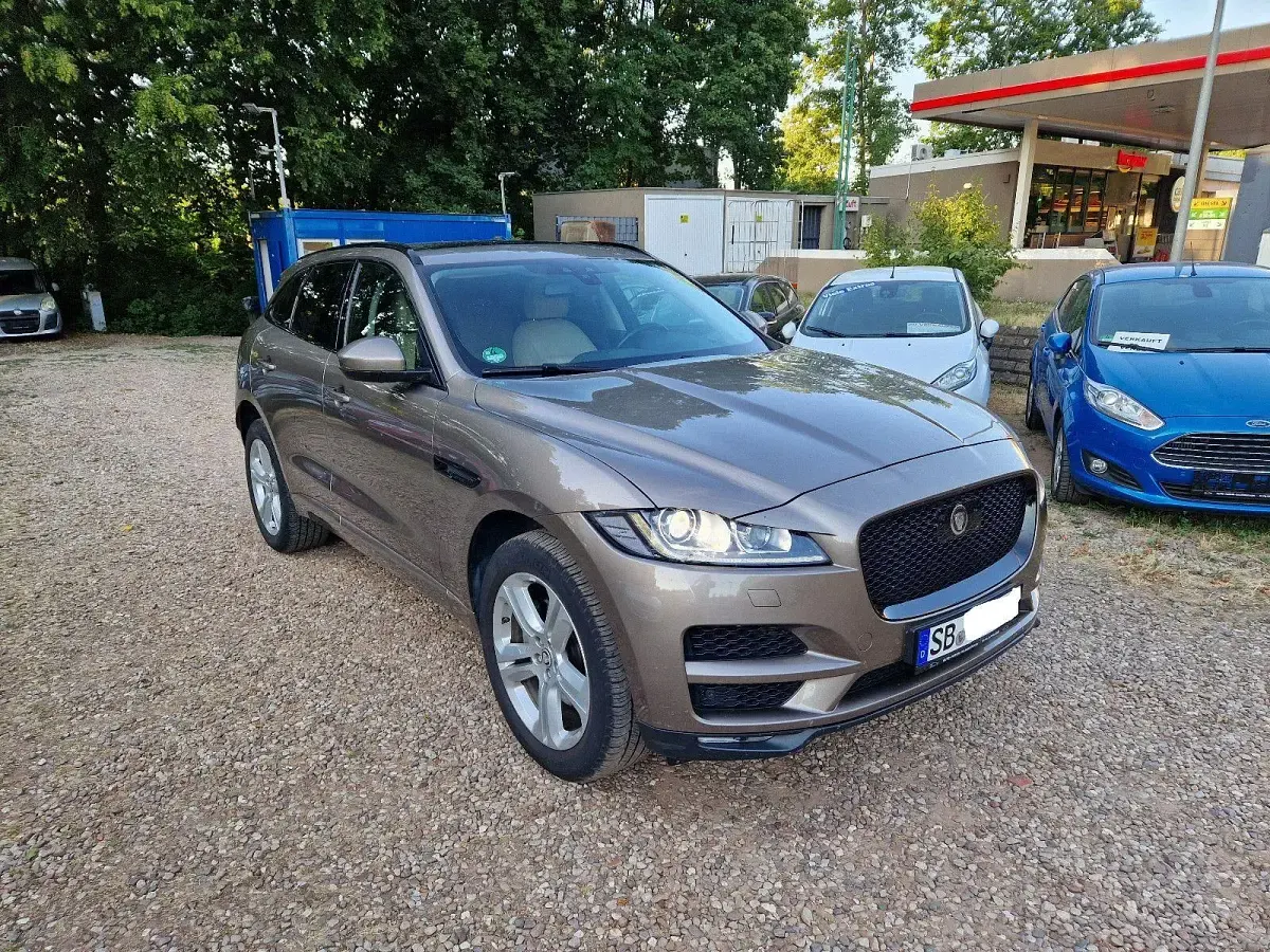 Gebraucht Jaguar F-Pace 300 PS (220 kW) 2017 Blau SUV