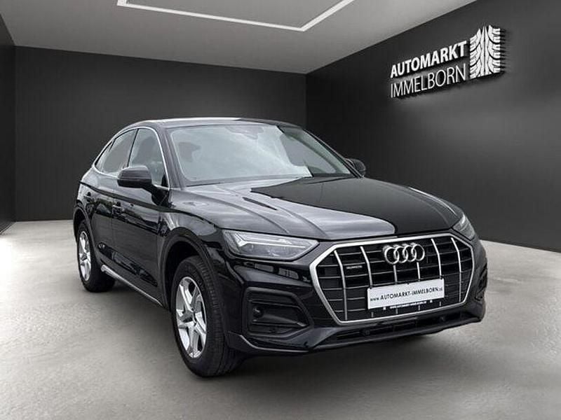 Mythosschwarz (metallic) Gebraucht 2021 Audi Q5 Ambiente SUV | 35.700 € (Fairer Preis) - Bild 1/4
