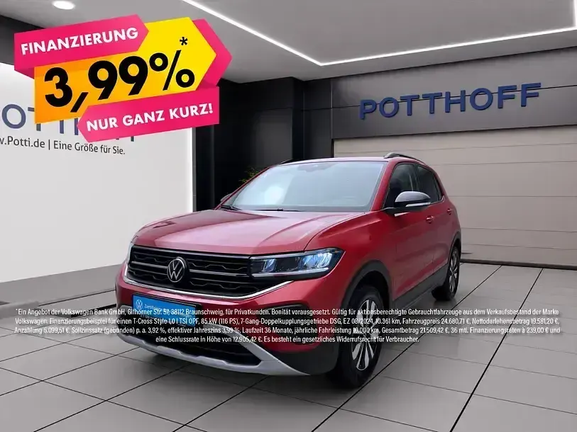 Gebraucht VW T-Cross Goal 116 PS (85 kW) 2025 SUV