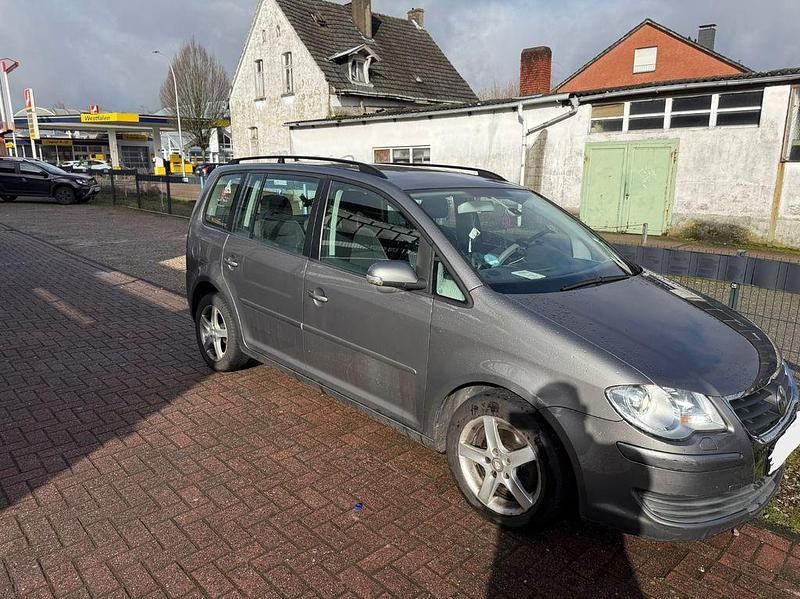Gebraucht VW Touran Conceptline 105 PS (77 kW) 2007 Grau Van / Kleinbus