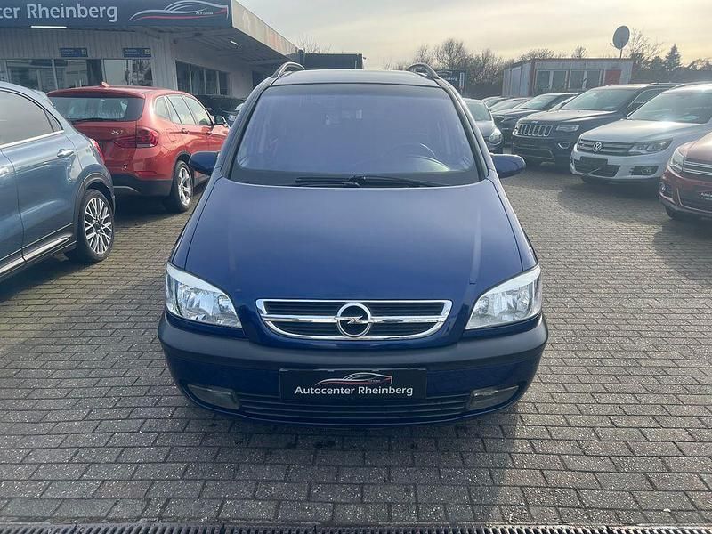 Gebraucht Opel Zafira Njoy 101 PS (74 kW) 2004 Blau Van / Kleinbus