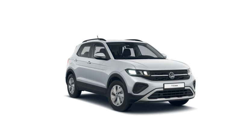 Reflexsilber metallic Gebraucht 2024 VW T-Cross Life SUV | 22.184 € (Fairer Preis) - Bild 1/4