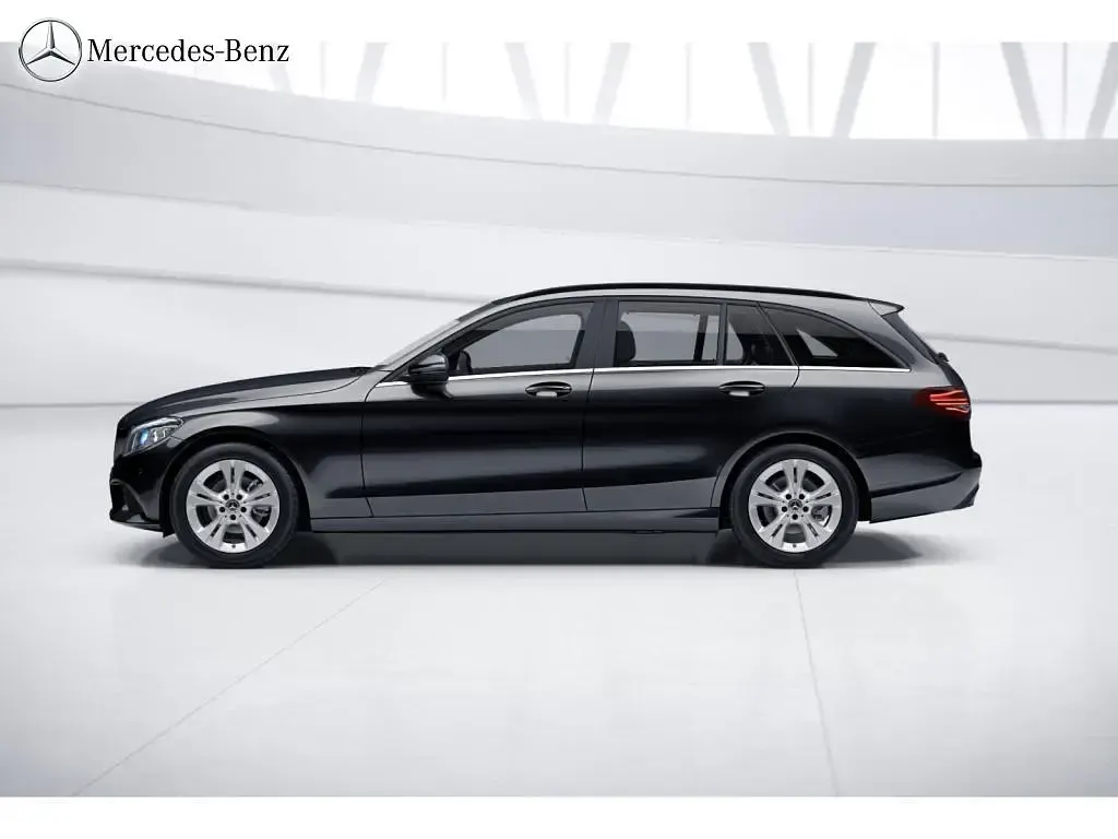 Gebraucht Mercedes C200 150 PS (110 kW) 2019 Metalliclack obsidianschwarz metallic Kombi