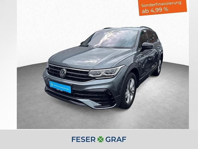 Platinumgrey Gebraucht 2024 VW Tiguan Allspace R-line SUV | 41.890 € (Fairer Preis) - Bild 1/4