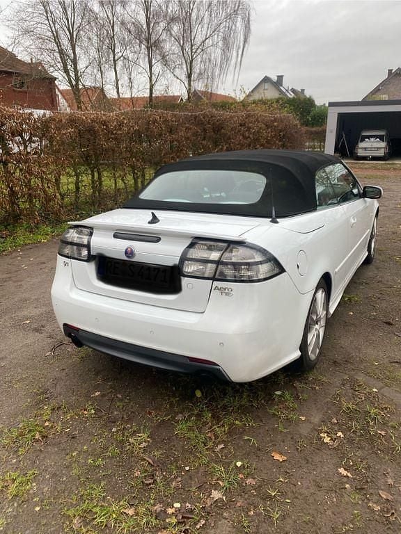 Gebraucht Saab 9-3 Cabriolet Aero 179 PS (131 kW) 2008 Weiß Cabrio