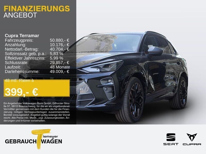 Schwarz Gebraucht 2025 Cupra Terramar VZ SUV | 50.880 € (Fairer Preis) - Bild 1/4