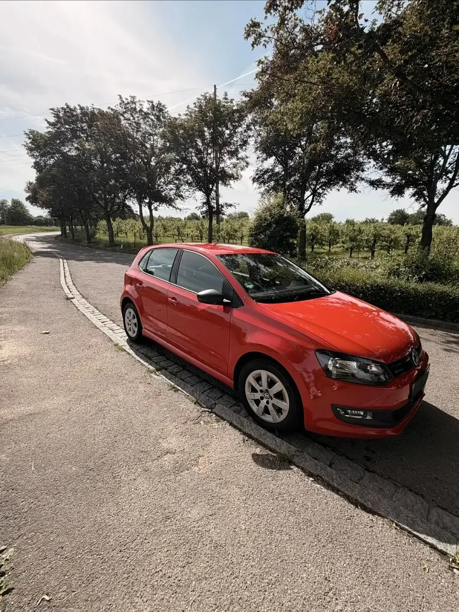 Gebraucht VW Polo 75 PS (55 kW) 2013 Rot Kleinwagen
