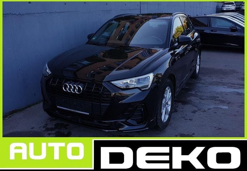 Mythosschwarz metallic Gebraucht 2021 Audi Q3 S-Line SUV | 30.870 € (Superpreis) - Bild 1/4