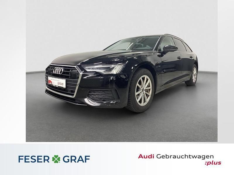 Brillantschwarz Gebraucht 2022 Audi A6 Premium Kombi | 28.980 € (Fairer Preis) - Bild 1/4