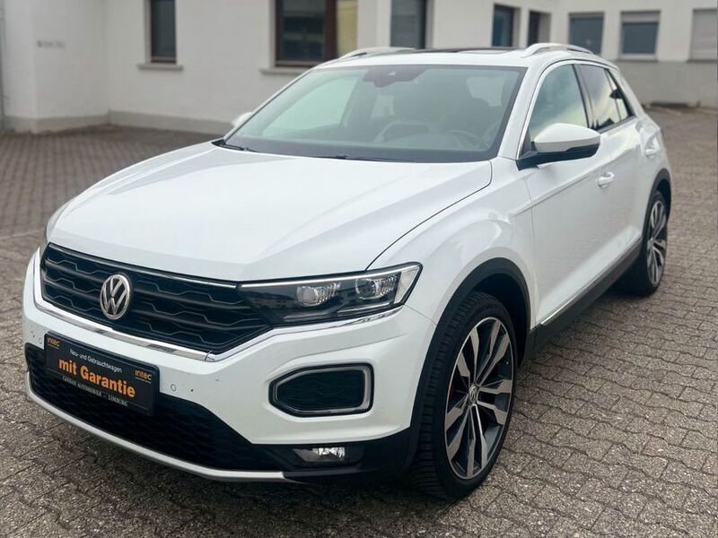 Pure white Gebraucht 2018 VW T-Roc Sportline SUV | 21.990 € (Fairer Preis) - Bild 1/4
