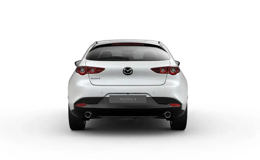 Neu Mazda 3 Exclusive-Line 186 PS (136 kW) 2026 Snoflake white pearl Limousine
