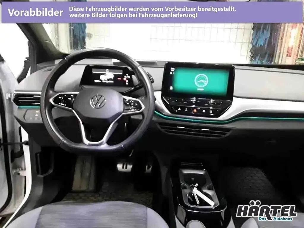 Gebraucht VW ID.4 Pro Performance 150 kW (204 PS) 2022 Gletscherweiss (white), metallic SUV