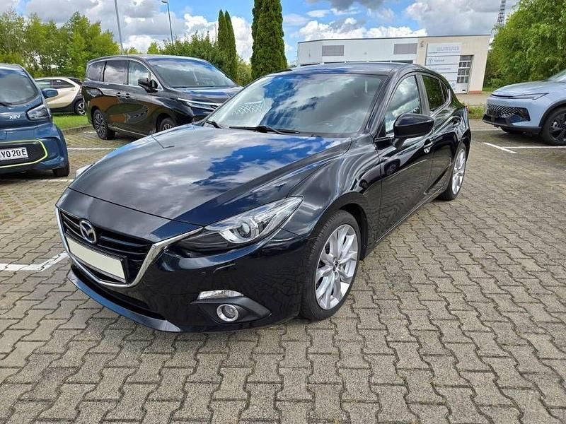 Schwarz Gebraucht 2016 Mazda 3 Sports-Line Kleinwagen | 10.590 € (Guter Preis) - Bild 1/4
