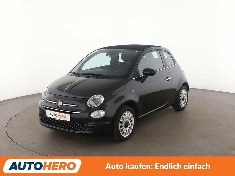 Schwarz Gebraucht 2019 Fiat 500C Lounge Cabrio | 11.710 € (Fairer Preis) - Bild 1/3