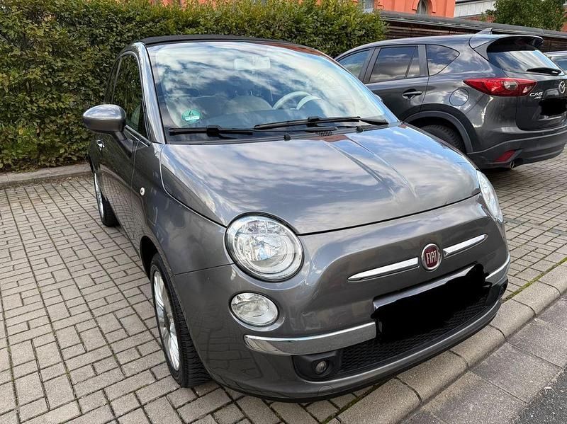 Grau Gebraucht 2015 Fiat 500C Cabrio | 5.899 € (Guter Preis) - Bild 1/4