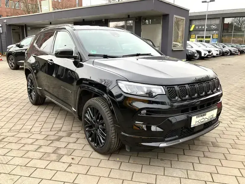 Gebraucht Jeep Compass Night Eagle 131 PS (96 kW) 2023 Schwarz SUV