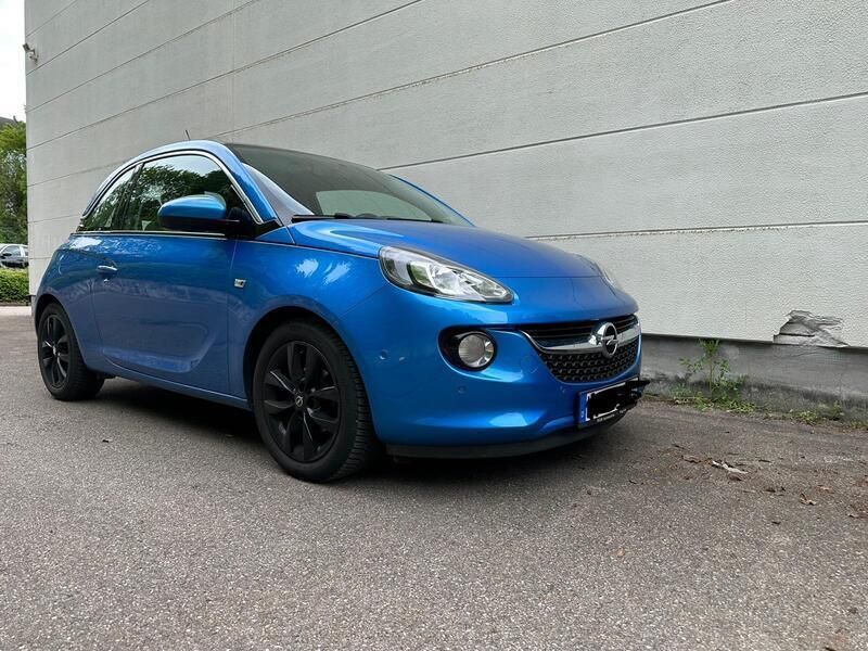 Blau Gebraucht 2015 Opel Adam Glam Kleinwagen | 5.500 € (Superpreis) - Bild 1/4
