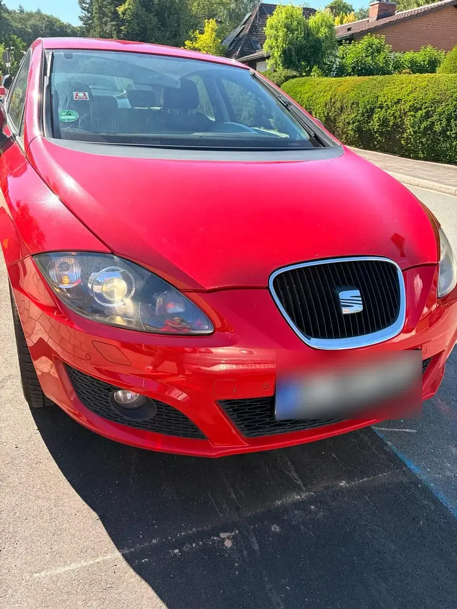 Gebraucht Seat Leon 2010 Rot Kleinwagen