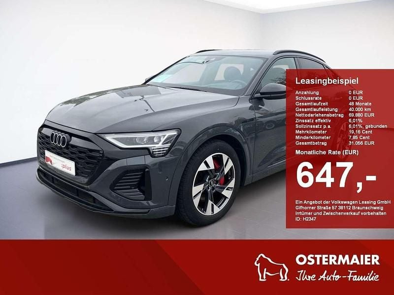 Grau Gebraucht 2023 Audi Q8 e-tron S-Line SUV | 57.880 € (Fairer Preis) - Bild 1/4