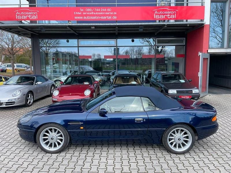 Gebraucht Aston Martin DB7 340 PS (250 kW) 1998 Blau (mendip blue) Cabrio