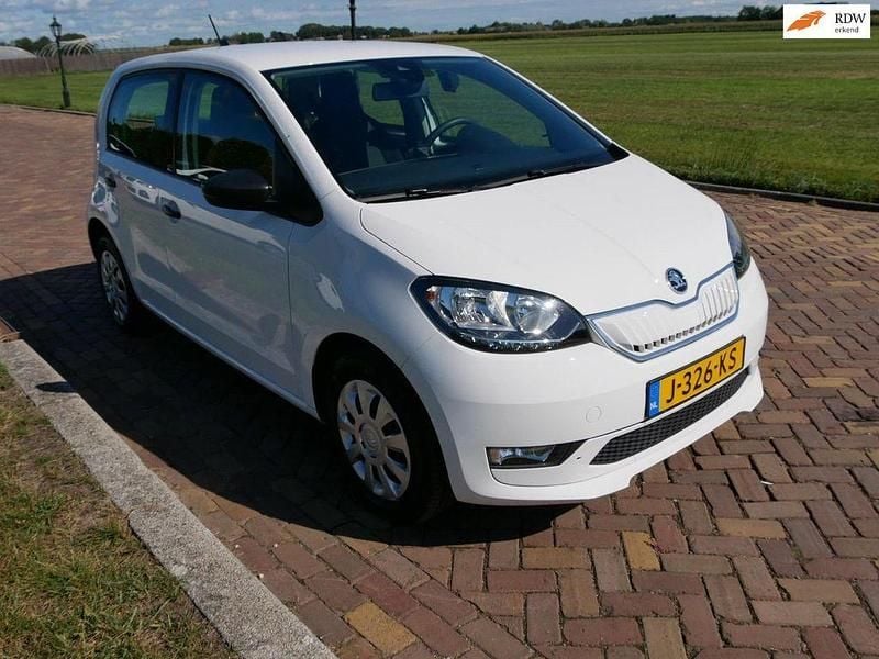 Weiß Gebraucht 2020 Skoda Citigo-e IV Ambition Kleinwagen | 9.679 € (Fairer Preis) - Bild 1/3
