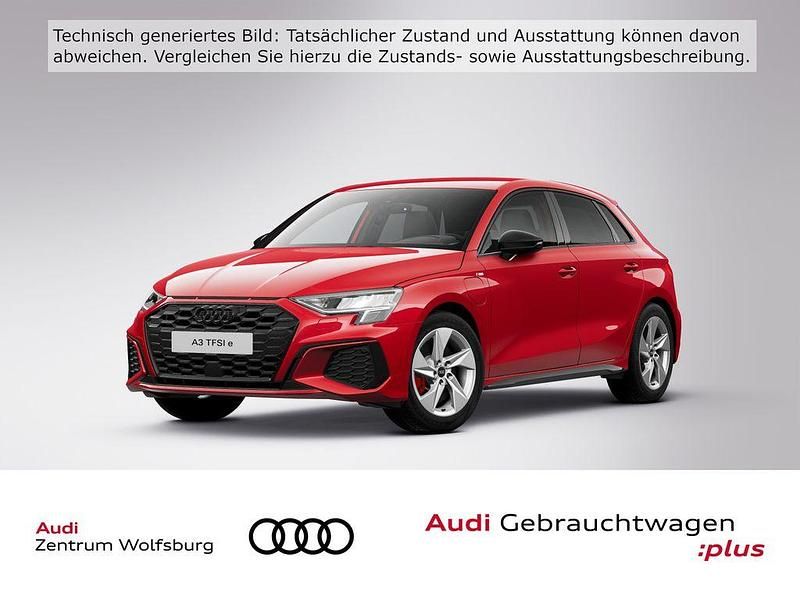Tangorot metallic Gebraucht 2022 Audi A3 Sportback e-tron S-Line Kleinwagen | 27.280 € (Fairer Preis) - Bild 1/4