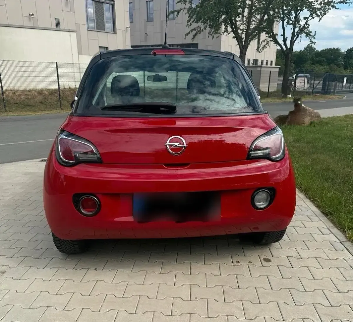 Gebraucht Opel Adam 87 PS (63 kW) 2014 Rot Kleinwagen