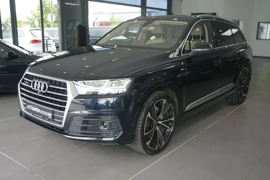 Gebraucht Audi Q7 Sport 272 PS (200 kW) 2016 Ink blue, metallic SUV