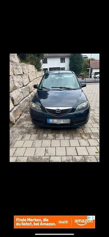 Blau Gebraucht 2007 Mazda 2 Kleinwagen | 1.500 € (Fairer Preis) - Bild 1/4