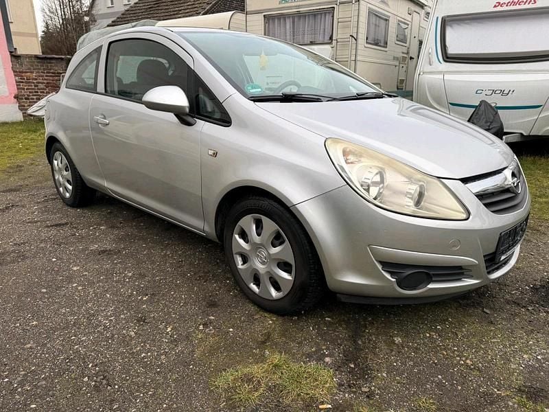 Silber Gebraucht 2008 Opel Corsa Limousine | 999 € (Superpreis) - Bild 1/4