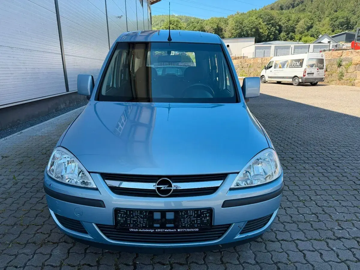Gebraucht Opel Combo Edition 75 PS (55 kW) 2009 Blau Van / Kleinbus