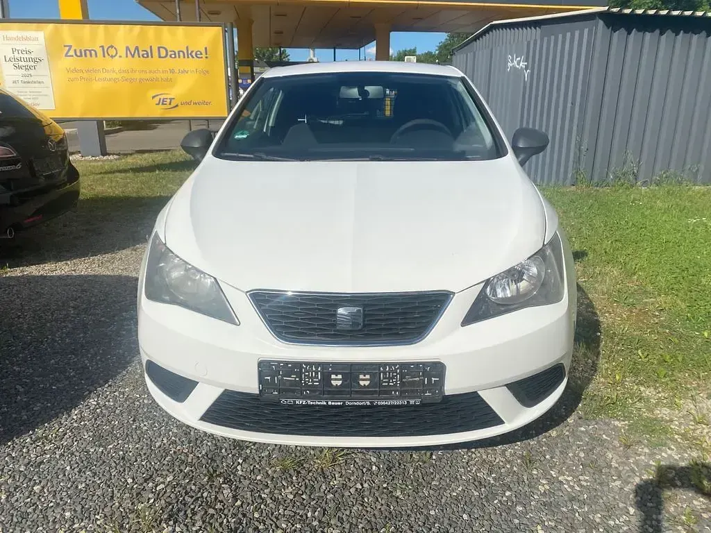 Gebraucht Seat Ibiza 75 PS (55 kW) 2012 Weiß Van / Kleinbus