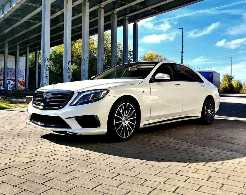 Weiß Gebraucht 2014 Mercedes S500 AMG line Plus Limousine | 45.999 € (Fairer Preis) - Bild 1/4
