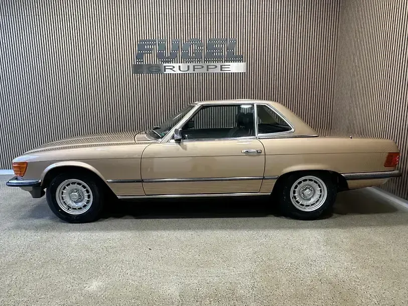 Gebraucht Mercedes SL280 185 PS (136 kW) 1984 Gold Cabrio
