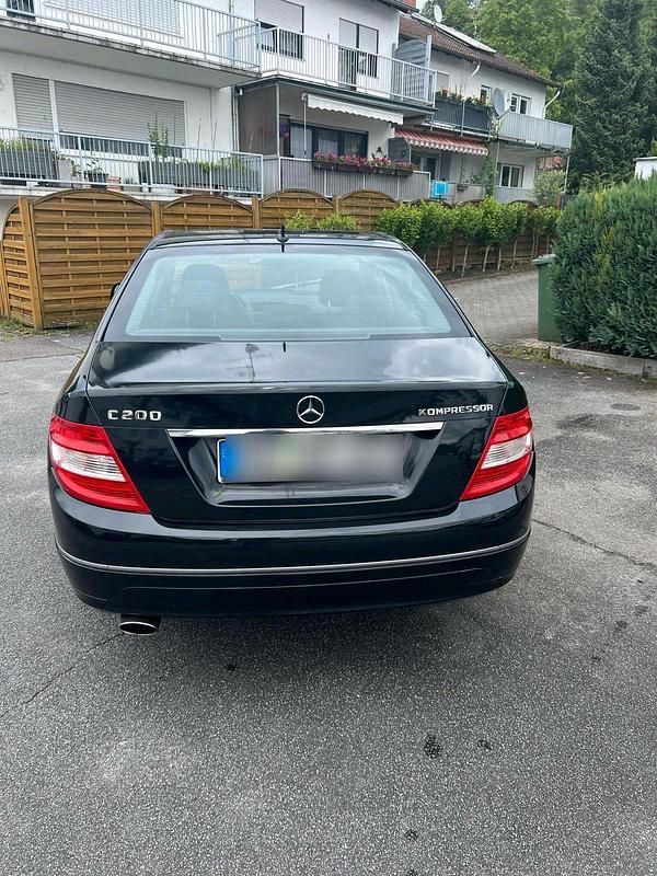 Schwarz Gebraucht 2008 Mercedes C200 Limousine | 6.000 € (Guter Preis) - Bild 1/4