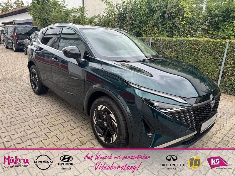 Deep oceandach in black Neu 2025 Nissan Qashqai N-Connecta SUV | 36.890 € (Fairer Preis) - Bild 1/4