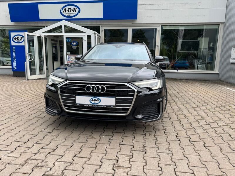 Schwarz Gebraucht 2021 Audi A6 S-Line Kombi | 31.750 € (Guter Preis) - Bild 1/4