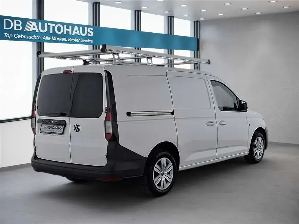 Gebraucht VW Caddy Maxi 102 PS (75 kW) 2023 Weiß Van / Kleinbus