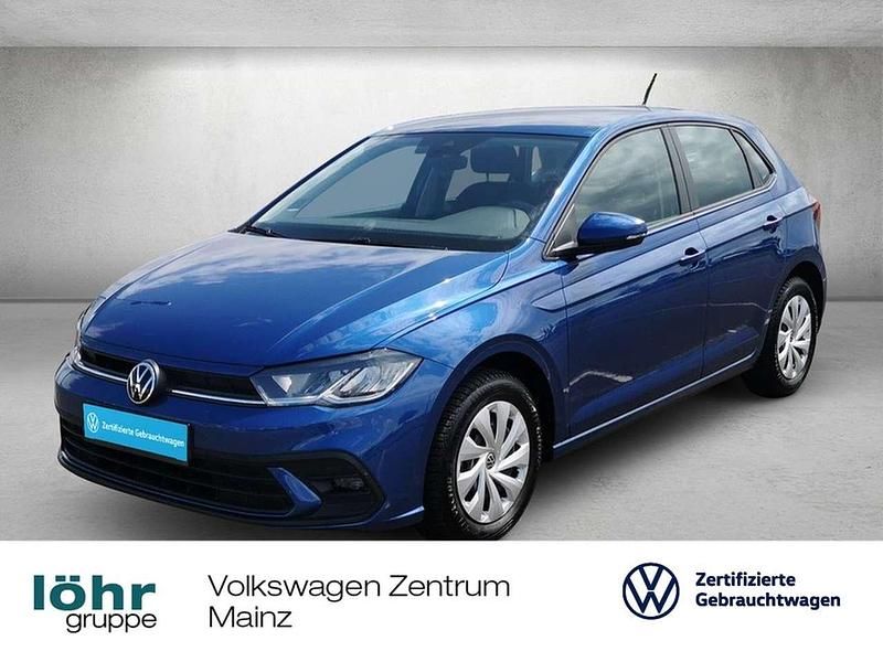 Reef blue metallic Gebraucht 2022 VW Polo Limousine | 15.890 € (Fairer Preis) - Bild 1/4