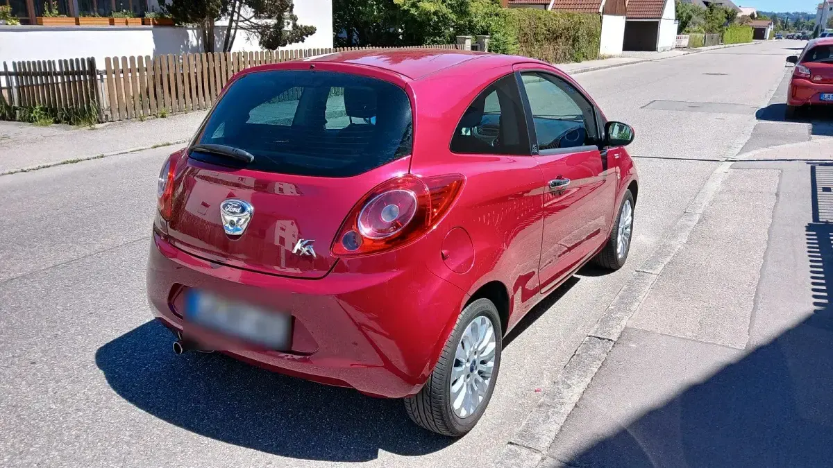 Gebraucht Ford Ka 69 PS (50 kW) 2010 Rot Kleinwagen