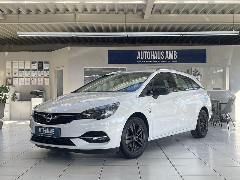 Gebraucht Opel Astra 122 PS (89 kW) 2020 Weiß Kombi