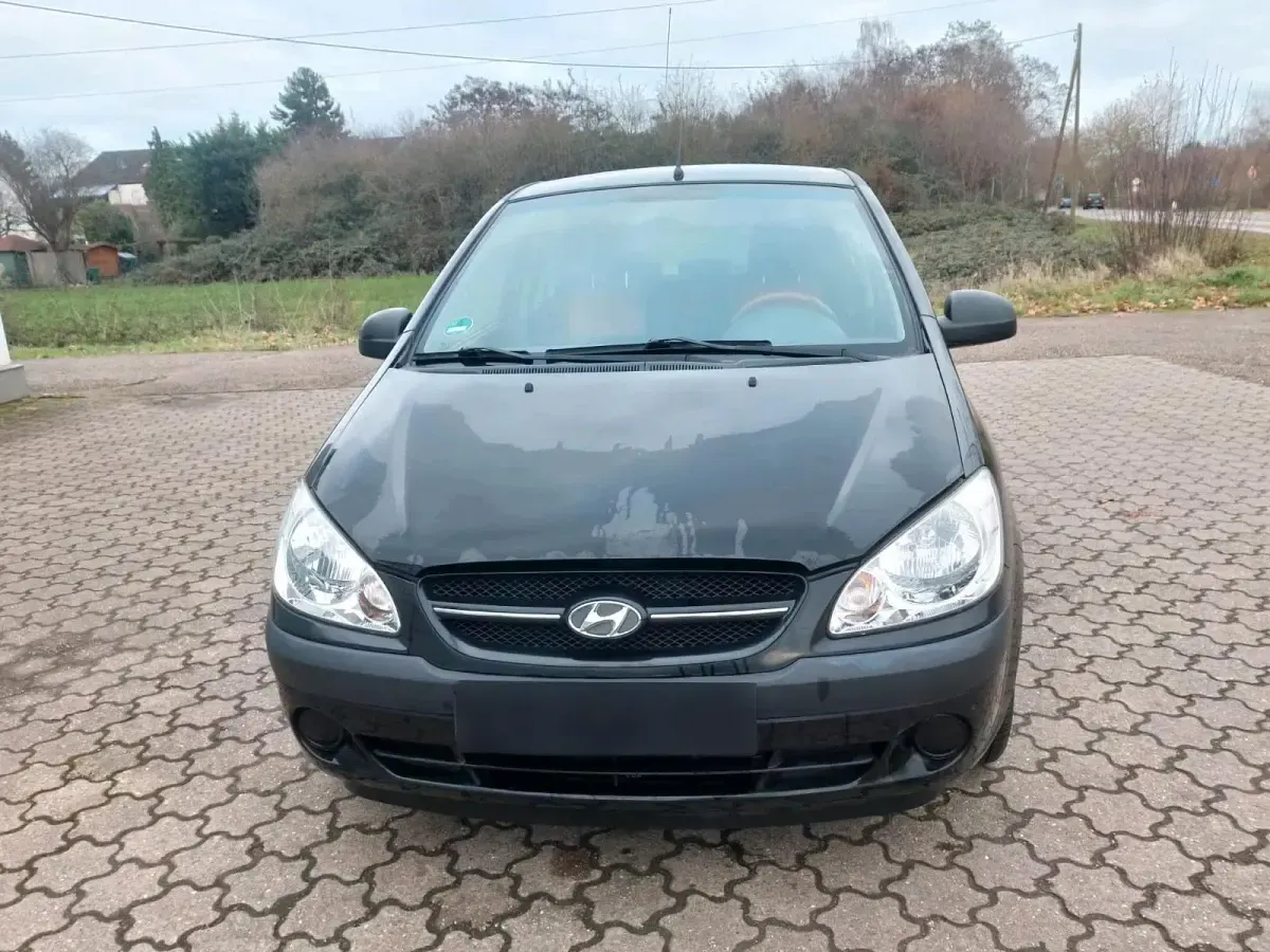 Gebraucht Hyundai Getz 65 PS (47 kW) 2008 Schwarz Kleinwagen