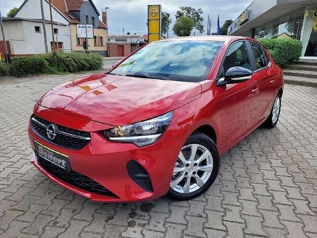 Chili rot/kardio rot Gebraucht 2021 Opel Corsa Edition Limousine | 18.490 € (Teuer) - Bild 1/4