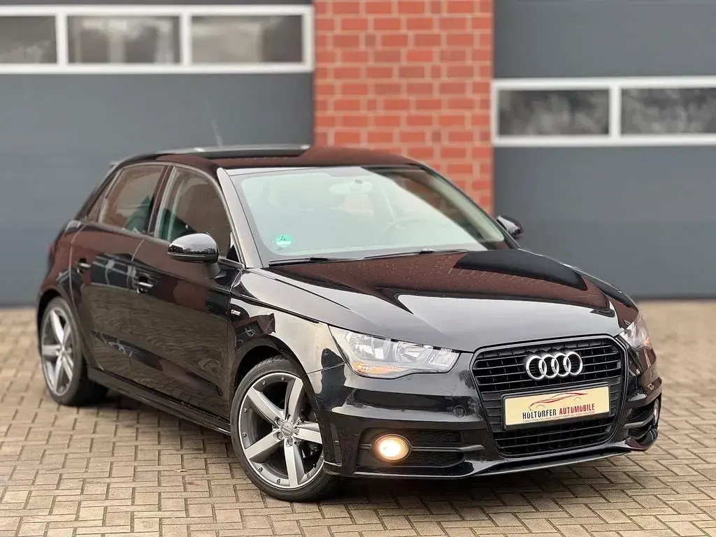 Gebraucht Audi A1 Sportback S-Line 86 PS (63 kW) 2013 Phantomschwarz Kleinwagen