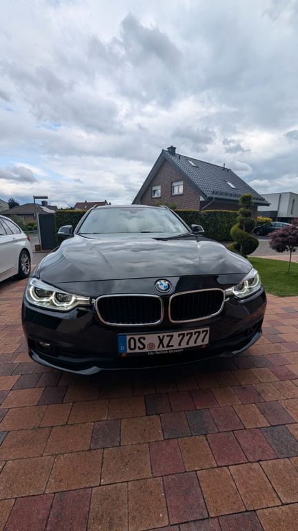 Schwarz Gebraucht 2017 BMW 320 Kombi | 13.900 € (Guter Preis) - Bild 1/4