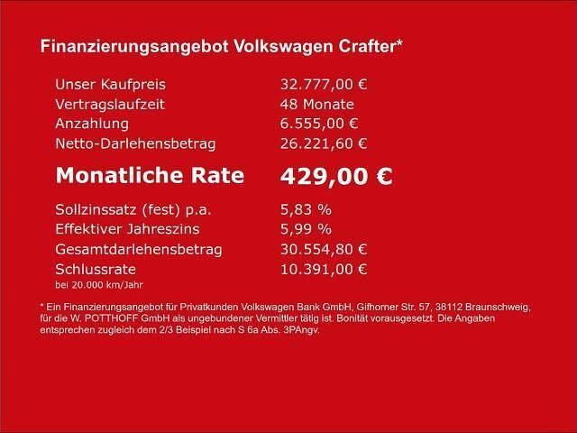 Weiss Gebraucht 2022 VW Crafter Van | 32.777 € (Teuer) - Bild 1/1