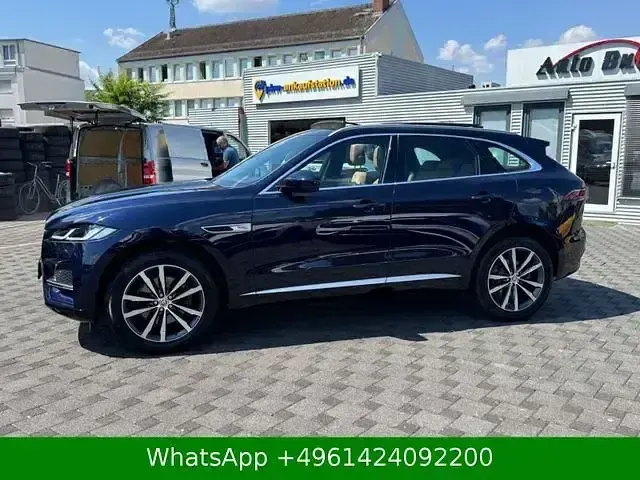 Gebraucht Jaguar F-Pace SE 250 PS (183 kW) 2022 Portofino blue SUV